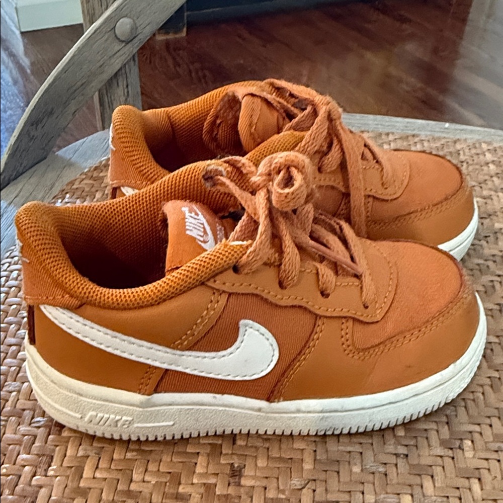 Nike Kids Burnt Orange Sneakers